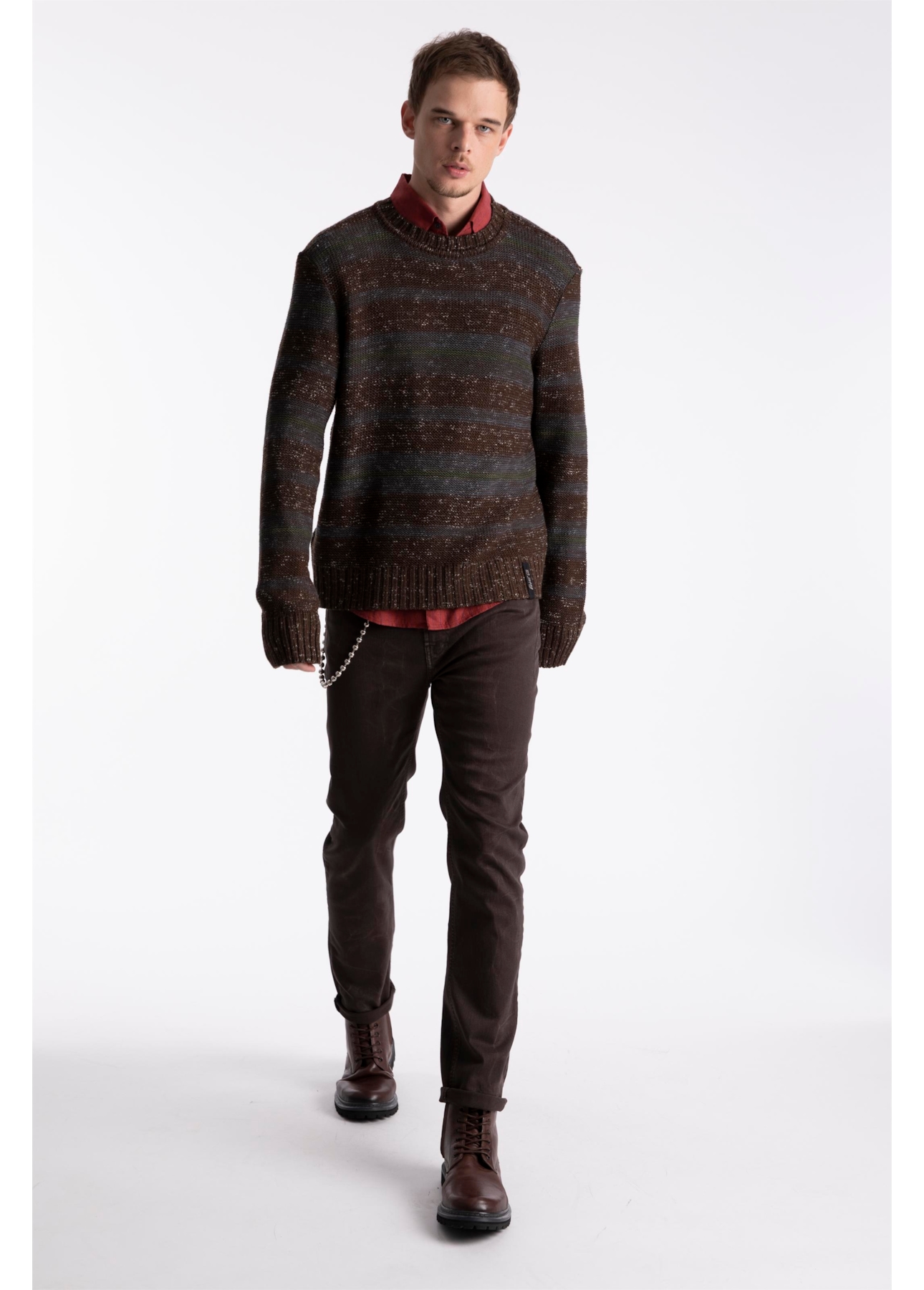 Acrylic Colorblock Stripes Ml Cafe