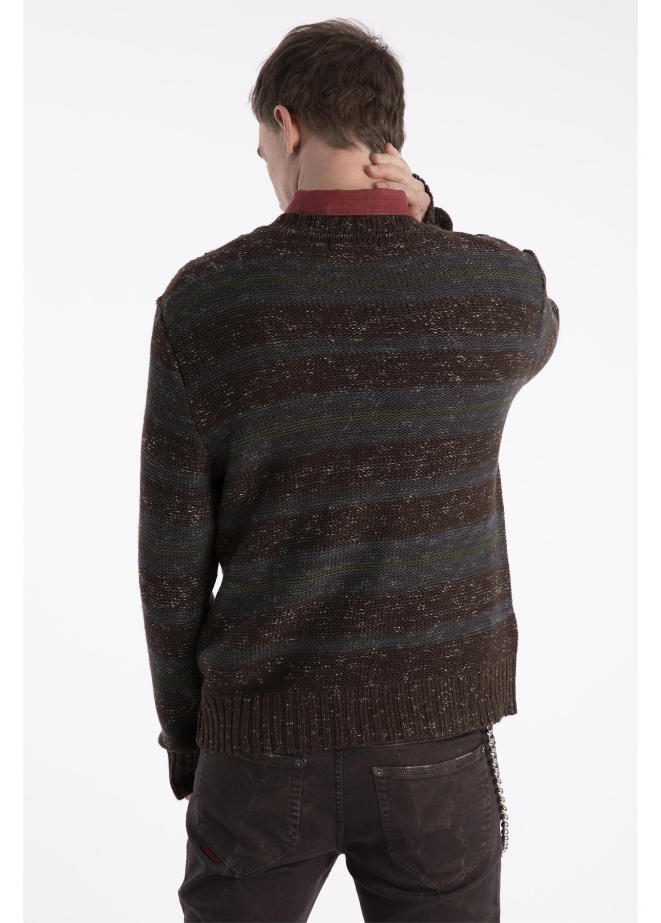 Acrylic Colorblock Stripes Ml Cafe