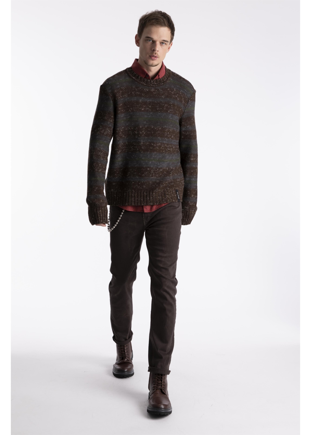 Acrylic Colorblock Stripes Ml Cafe