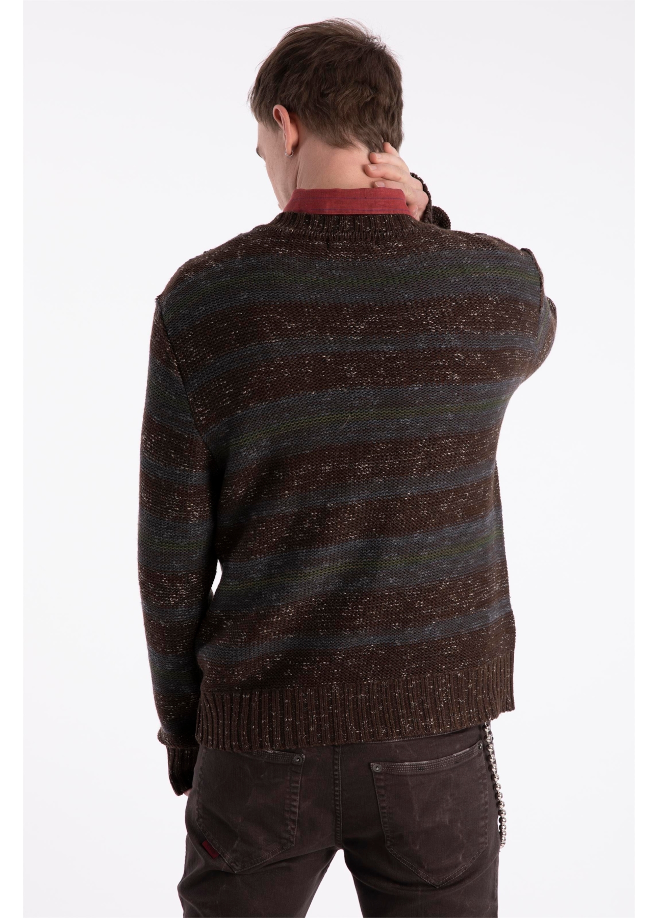 Acrylic Colorblock Stripes Ml Cafe
