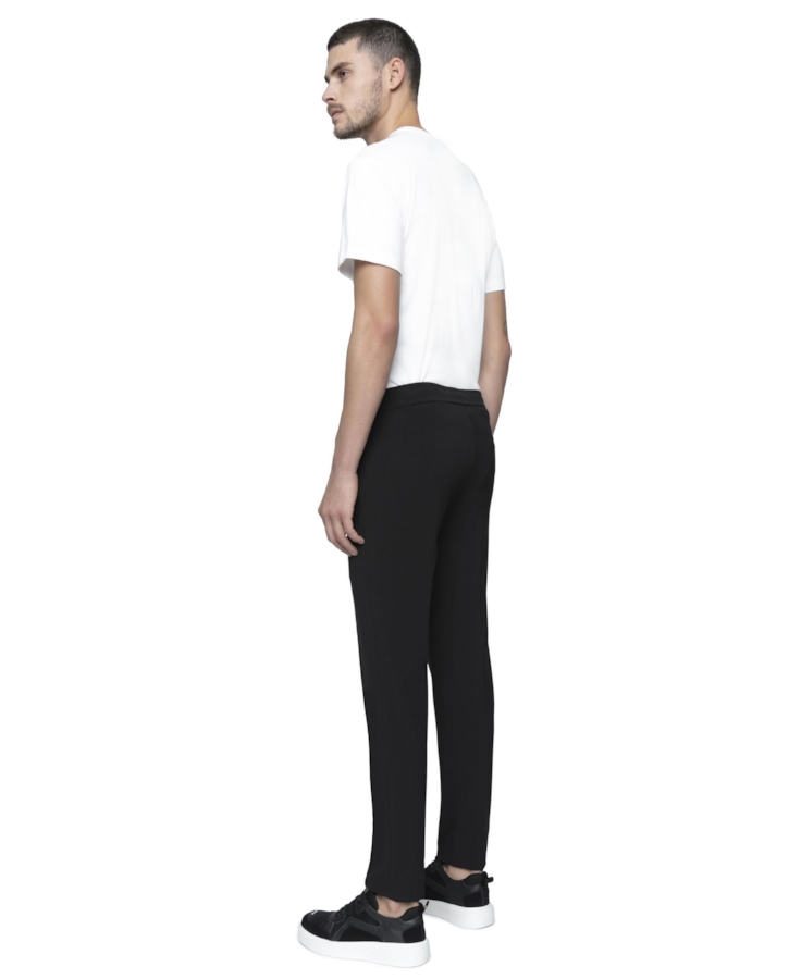 Alfaiataria Pv Spandex Jogger Trapezio Preto