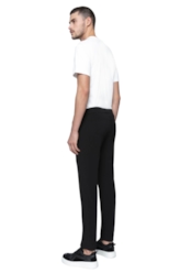 Alfaiataria Pv Spandex Jogger Trapezio Preto