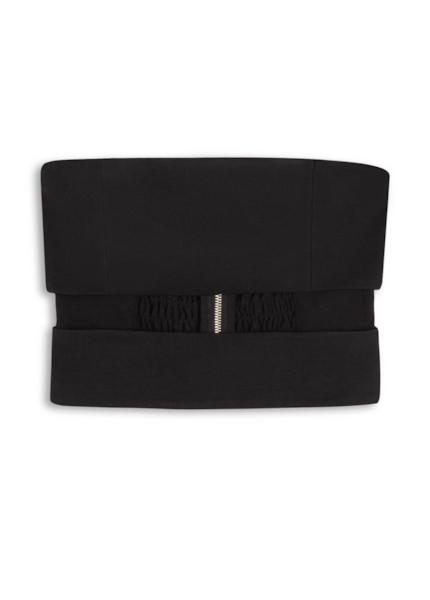 Alfaiataria Ultra Span Plus Cut Out Top Preto