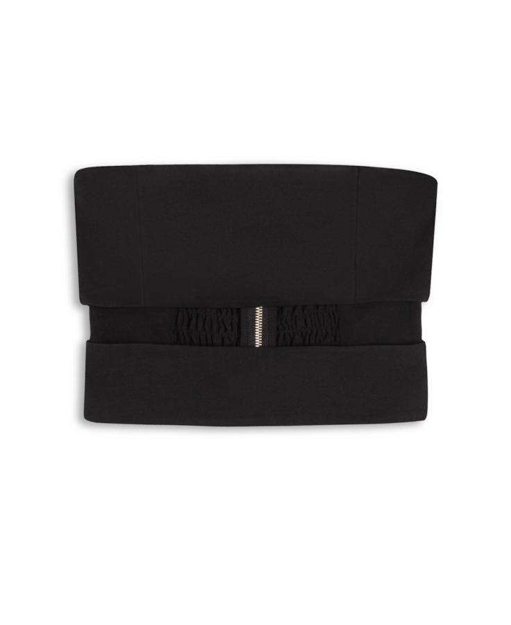 Alfaiataria Ultra Span Plus Cut Out Top Preto