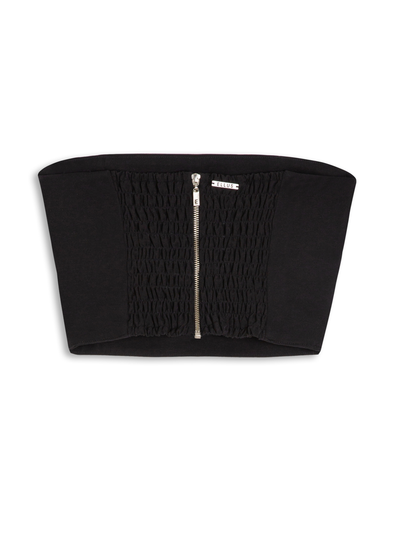Alfaiataria Ultra Span Plus Cut Out Top Preto