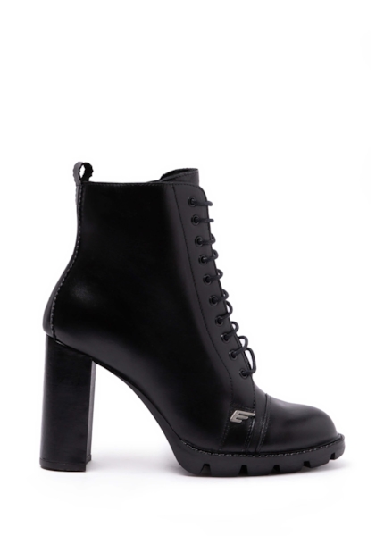 Ankle Coturno Ellus e Asa Basic Preto