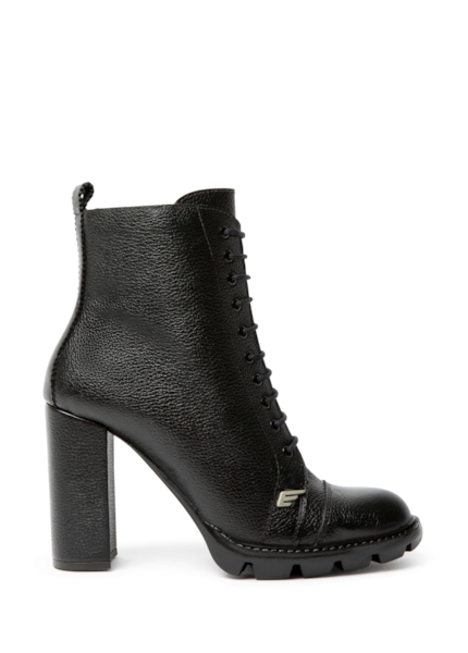 Ankle Coturno Ellus e Asa Basic Preto