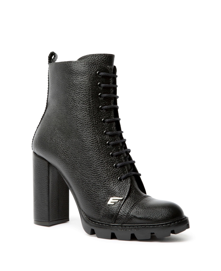 Ankle Coturno Ellus e Asa Basic Preto
