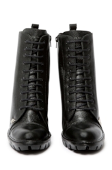 Ankle Coturno Ellus e Asa Basic Preto