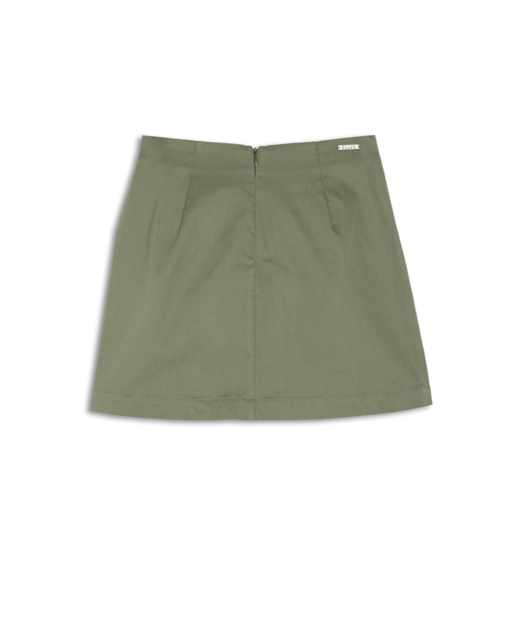 Anna Twist Skirt Verde Oliva