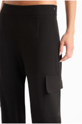 Armani Lateral Big Pockets Carrot Preto