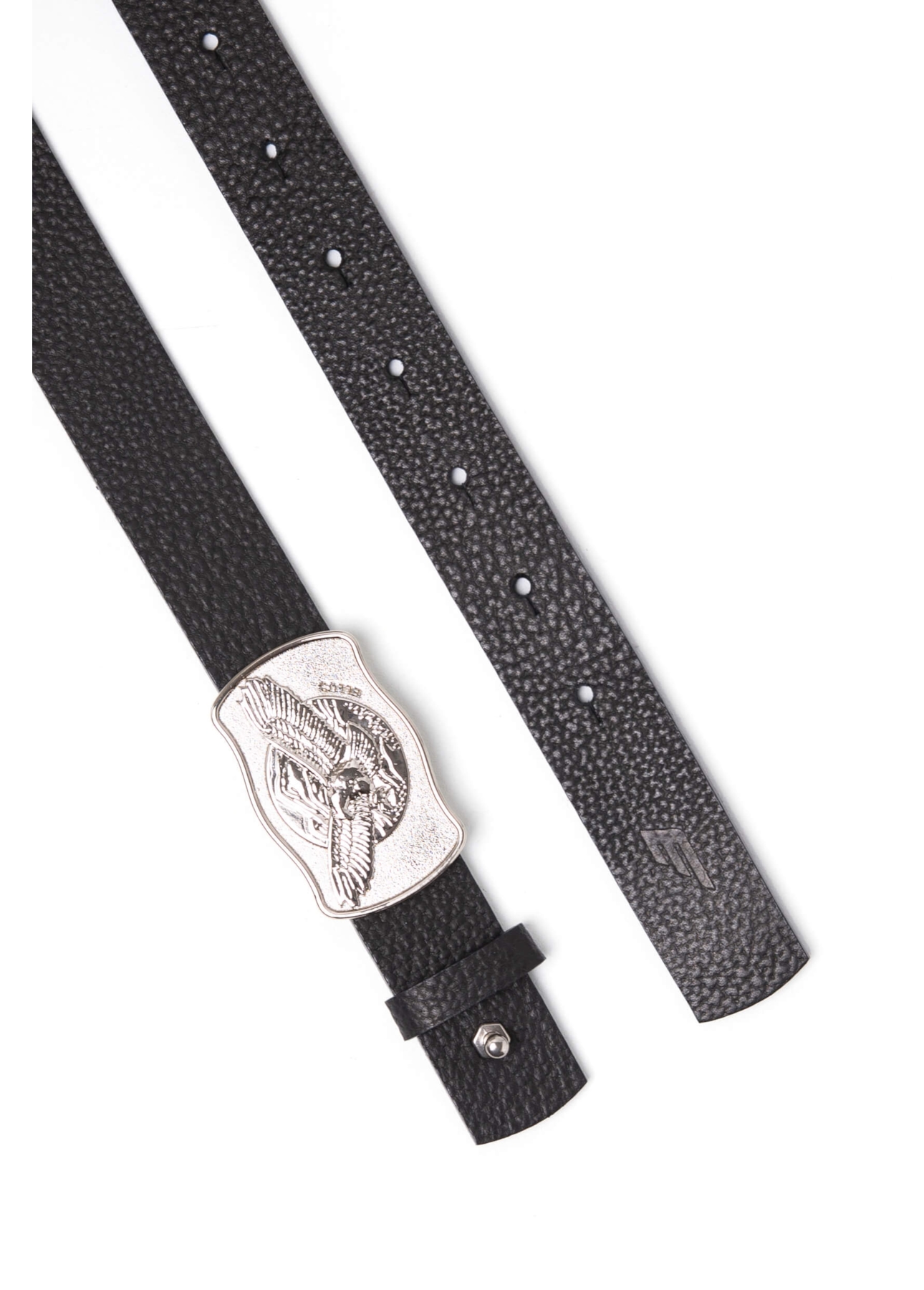 Belt Eagle Silver Ellus Preto