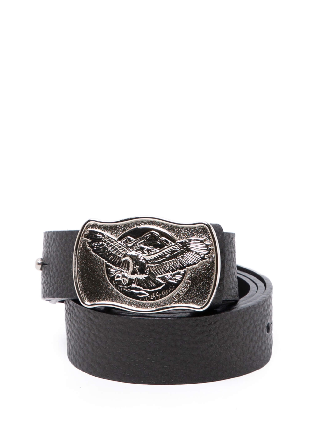 Belt Eagle Silver Ellus Preto
