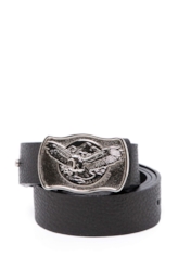 Belt Eagle Silver Ellus Preto