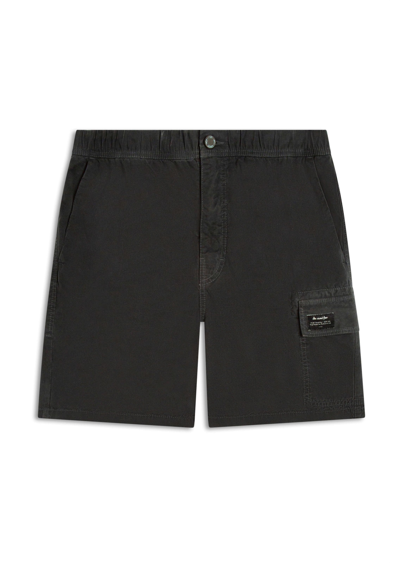 Bermuda 2nd Floor Color Twill Loose Cargo Grafite