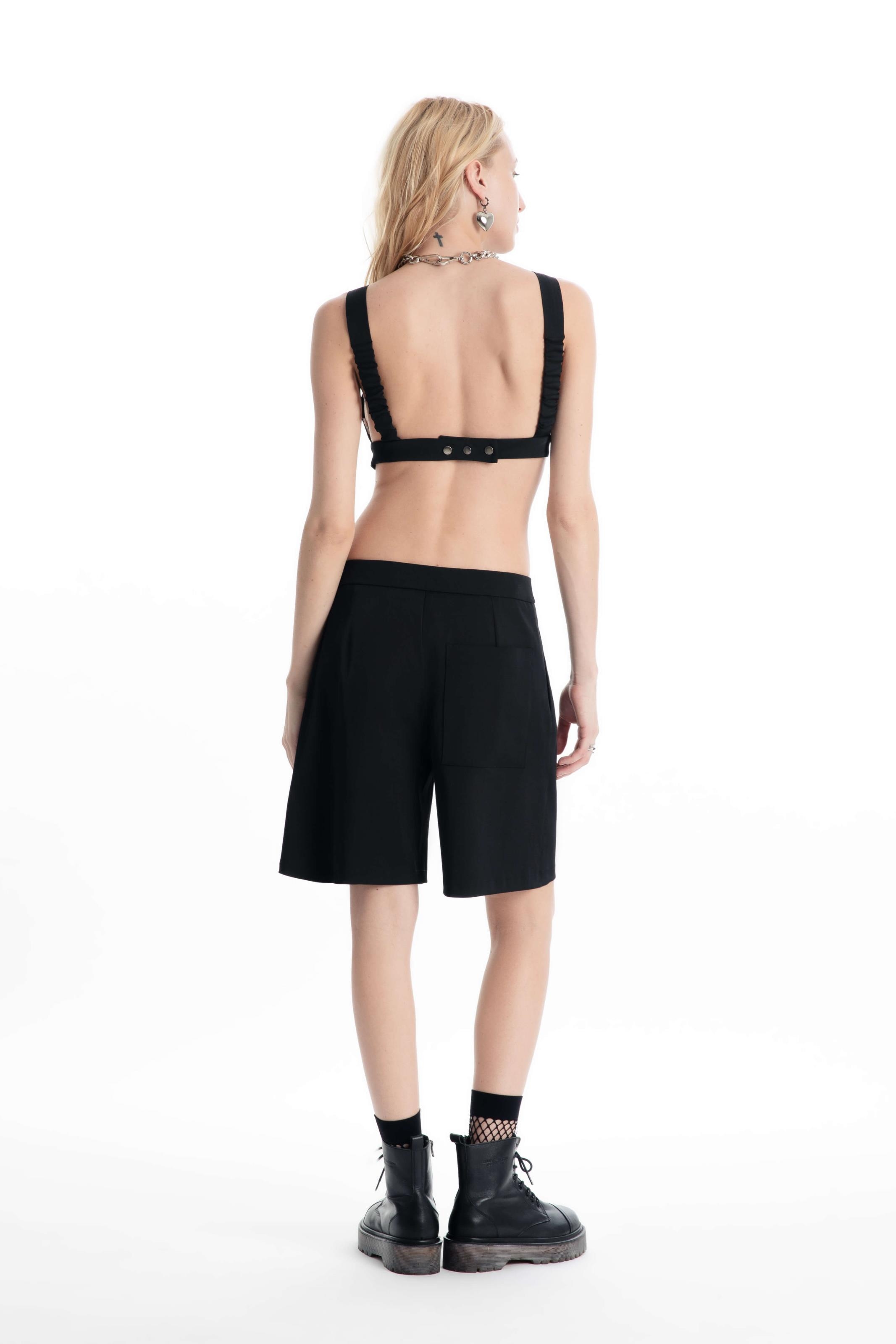 Bermuda Albi Basket Preto