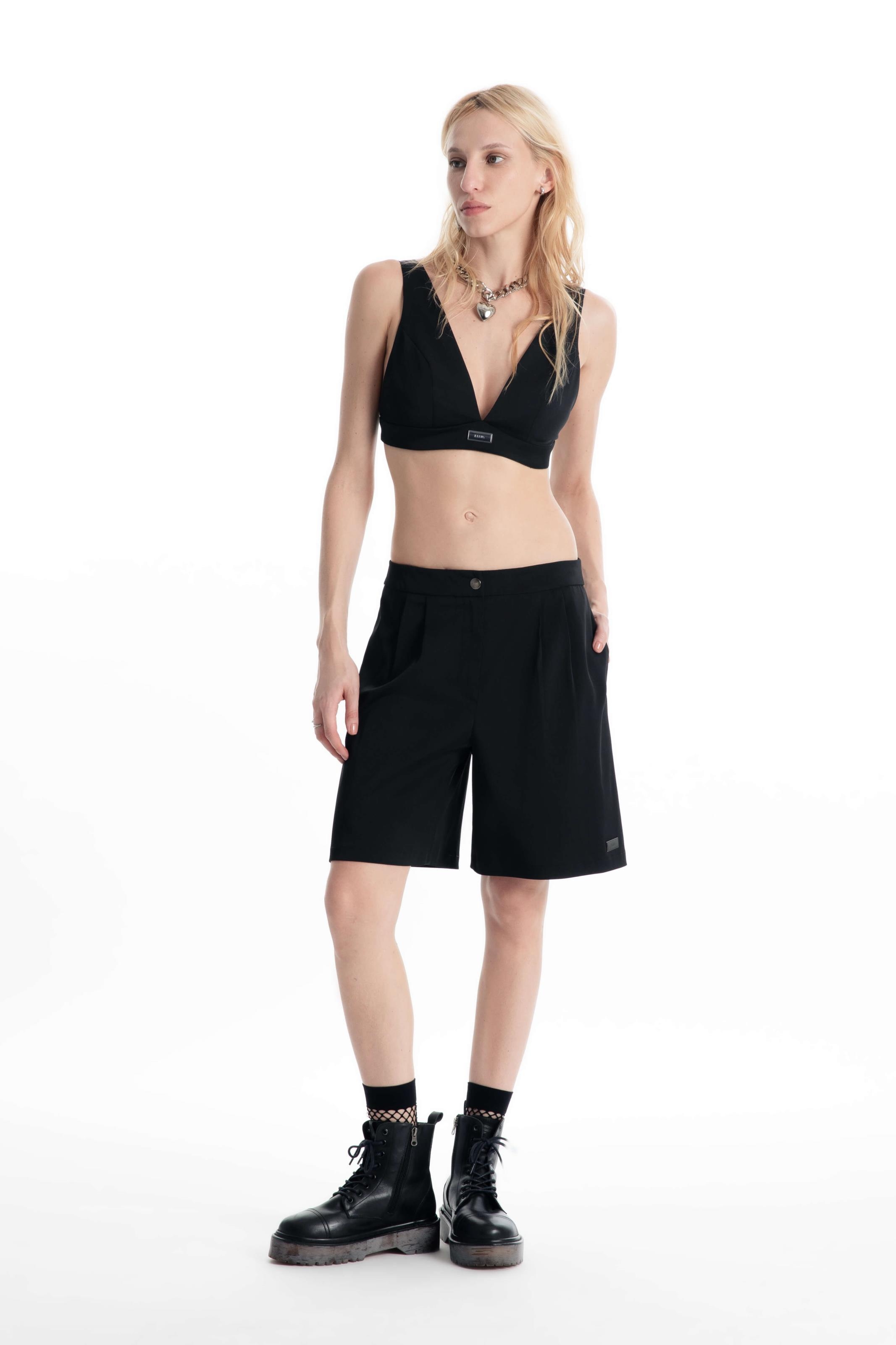 Bermuda Albi Basket Preto