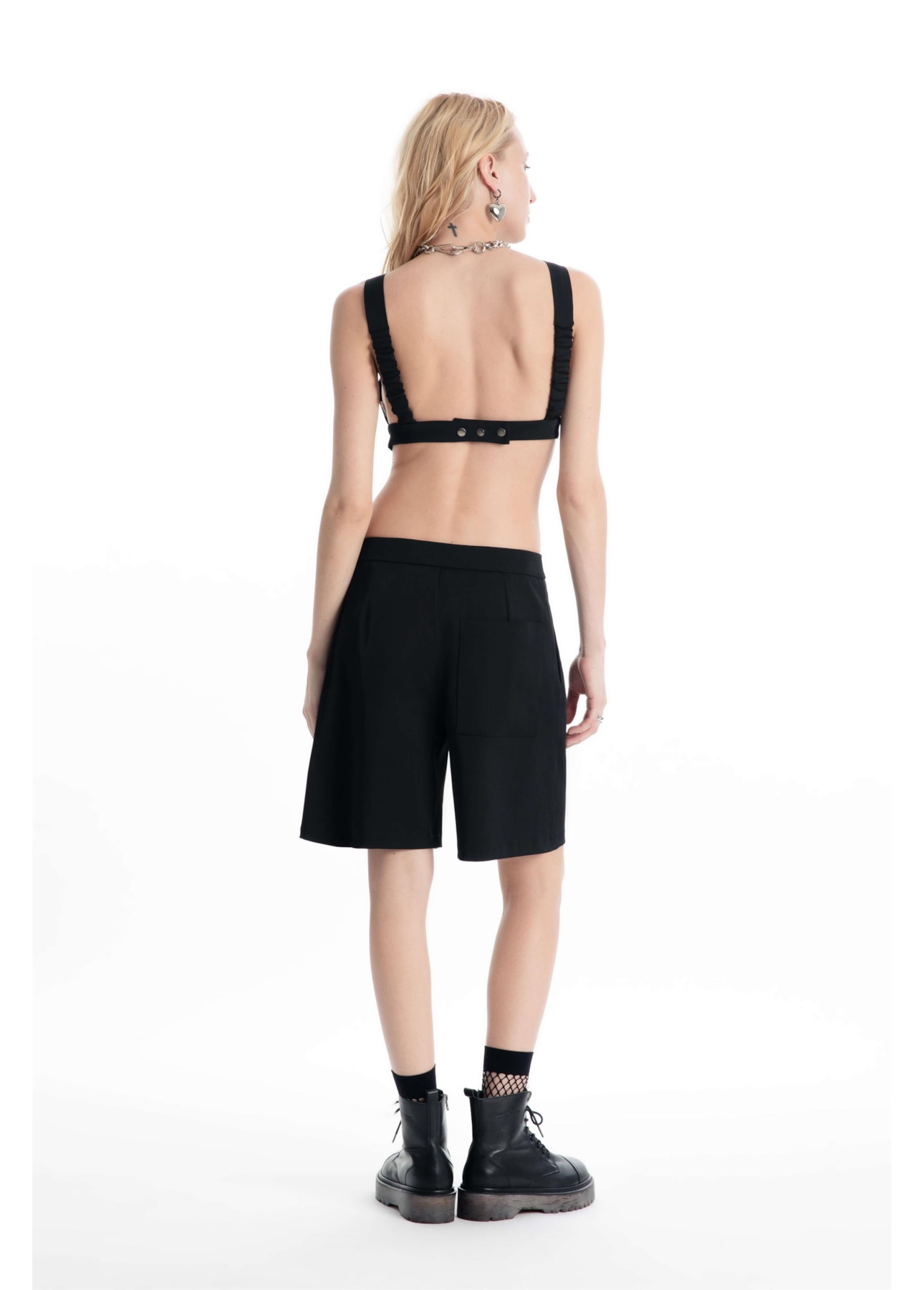 Bermuda Albi Basket Preto