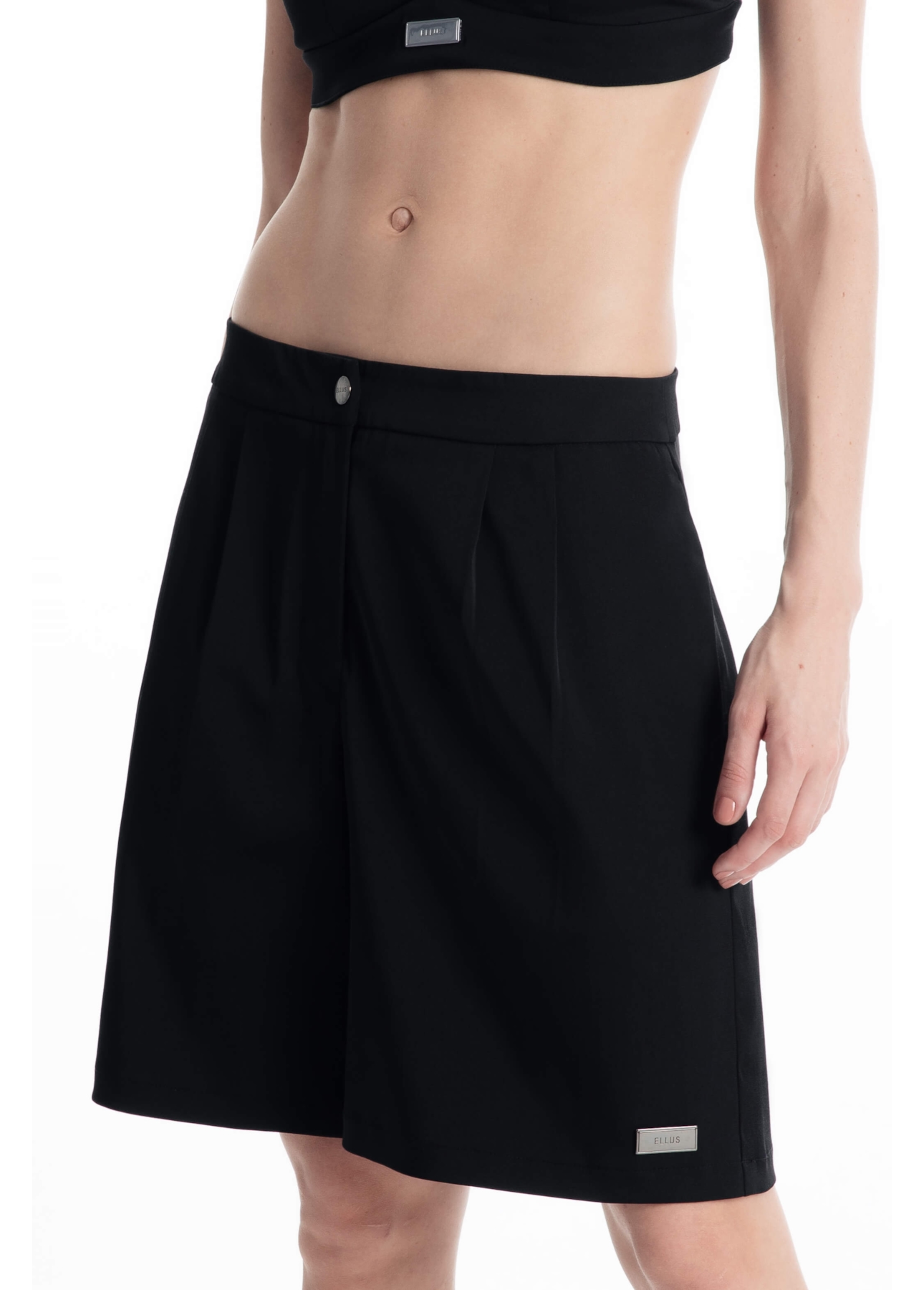 Bermuda Albi Basket Preto