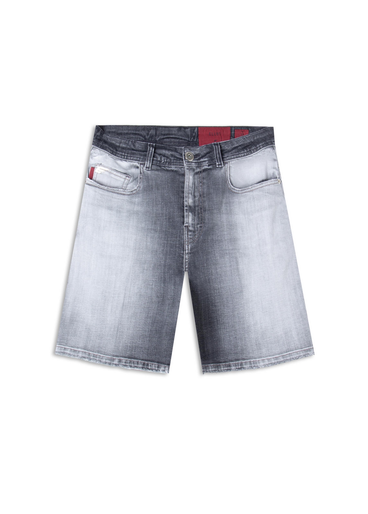 Bermuda Black Cross Skate 5 Pockets Lav. Grey Com Sky