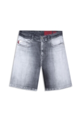 Bermuda Black Cross Skate 5 Pockets Lav. Grey Com Sky