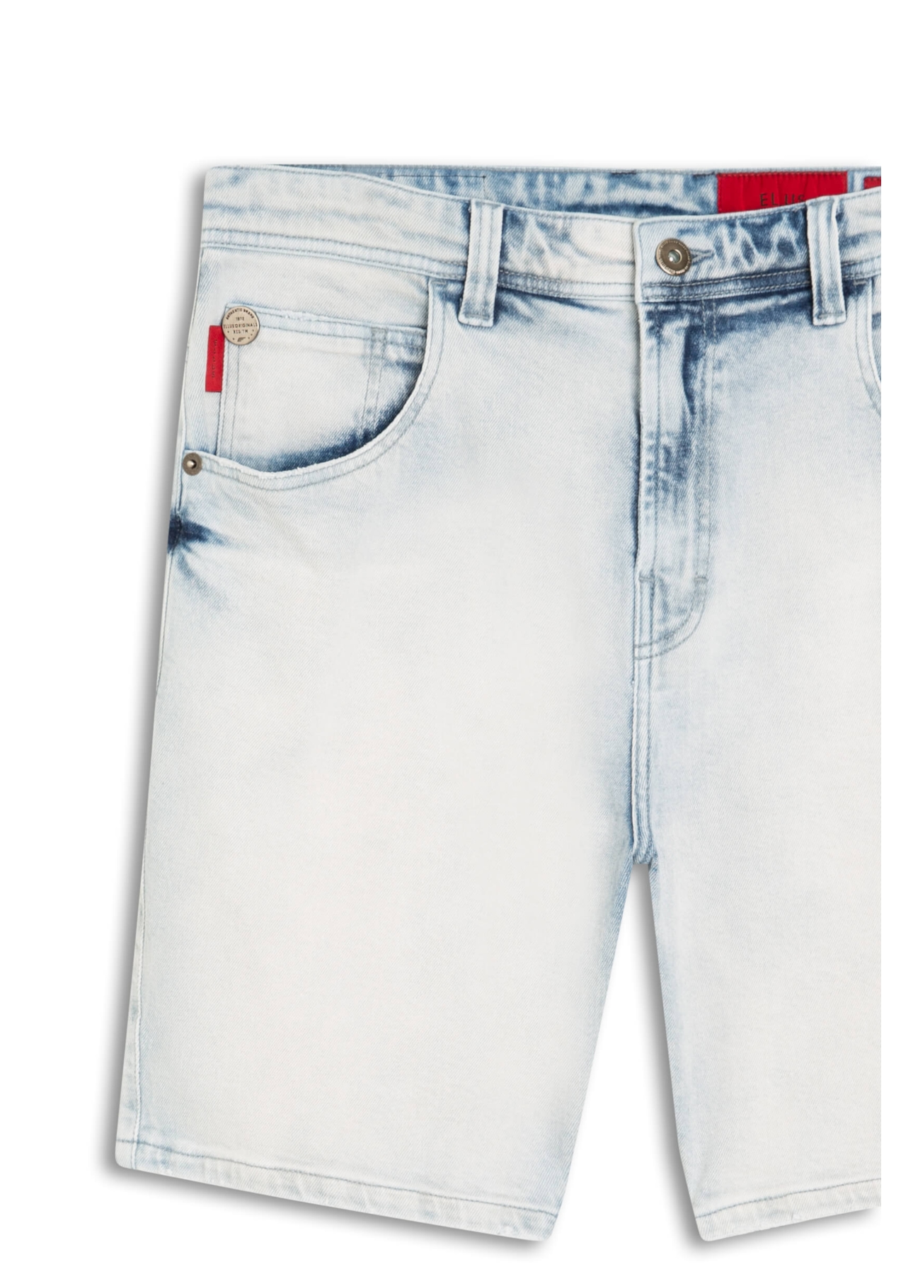 Bermuda Blue Denim Stretch Urban Lav.Claro C/ Reservas