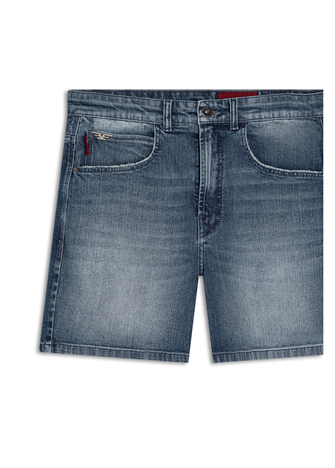 Bermuda Classic Denim Elastic Hawaii Lav.Medio