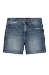 Bermuda Classic Denim Elastic Hawaii Lav.Medio