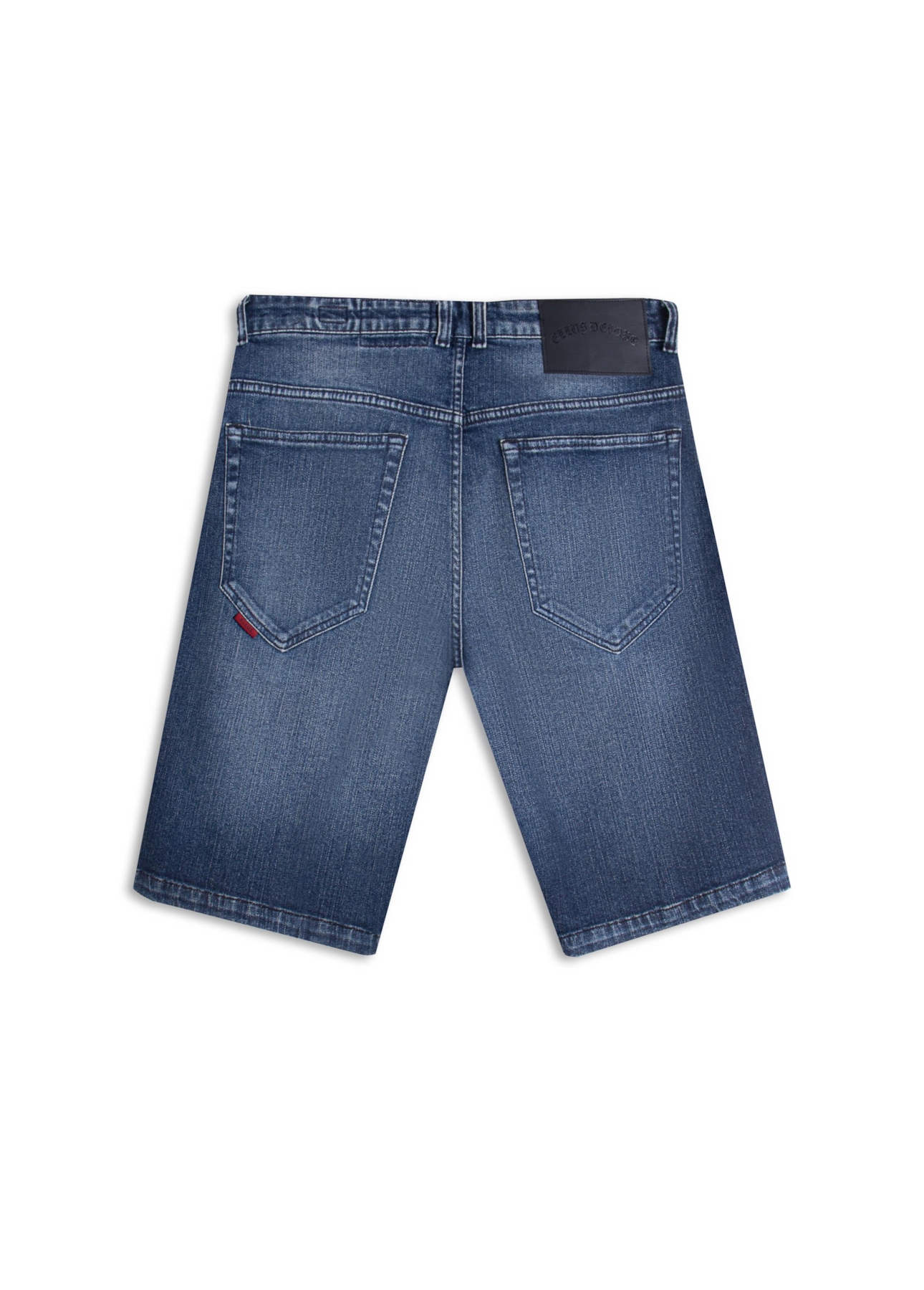 Bermuda Classic Denim Elastic Long 5 Pockets Lav.Escuro C/ Matiz e 3d