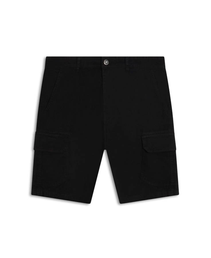 Bermuda Colo Long Cargo Preto