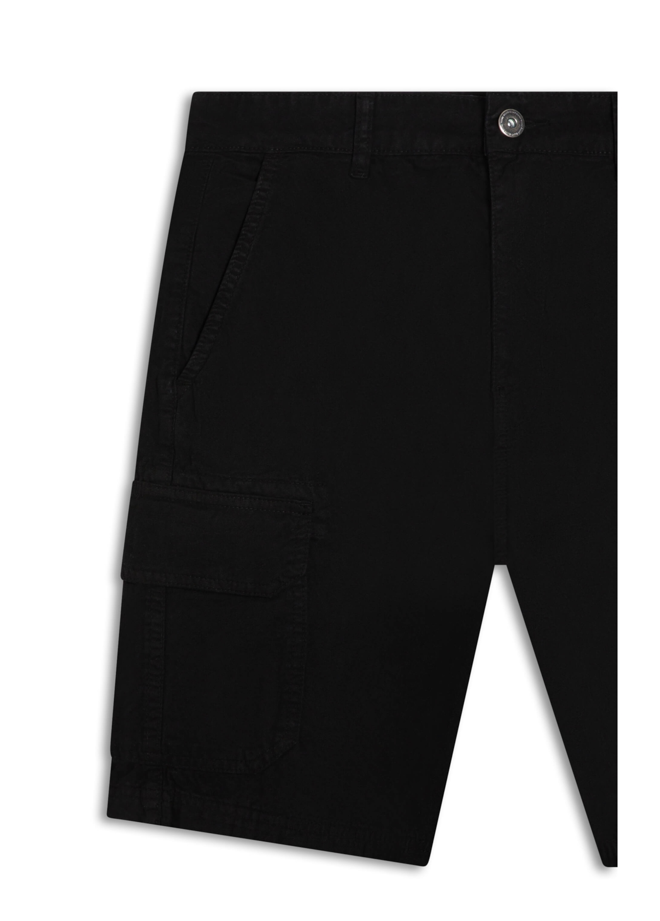 Bermuda Colo Long Cargo Preto
