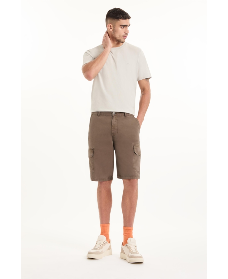 Bermuda Colo Long Cargo Tabaco