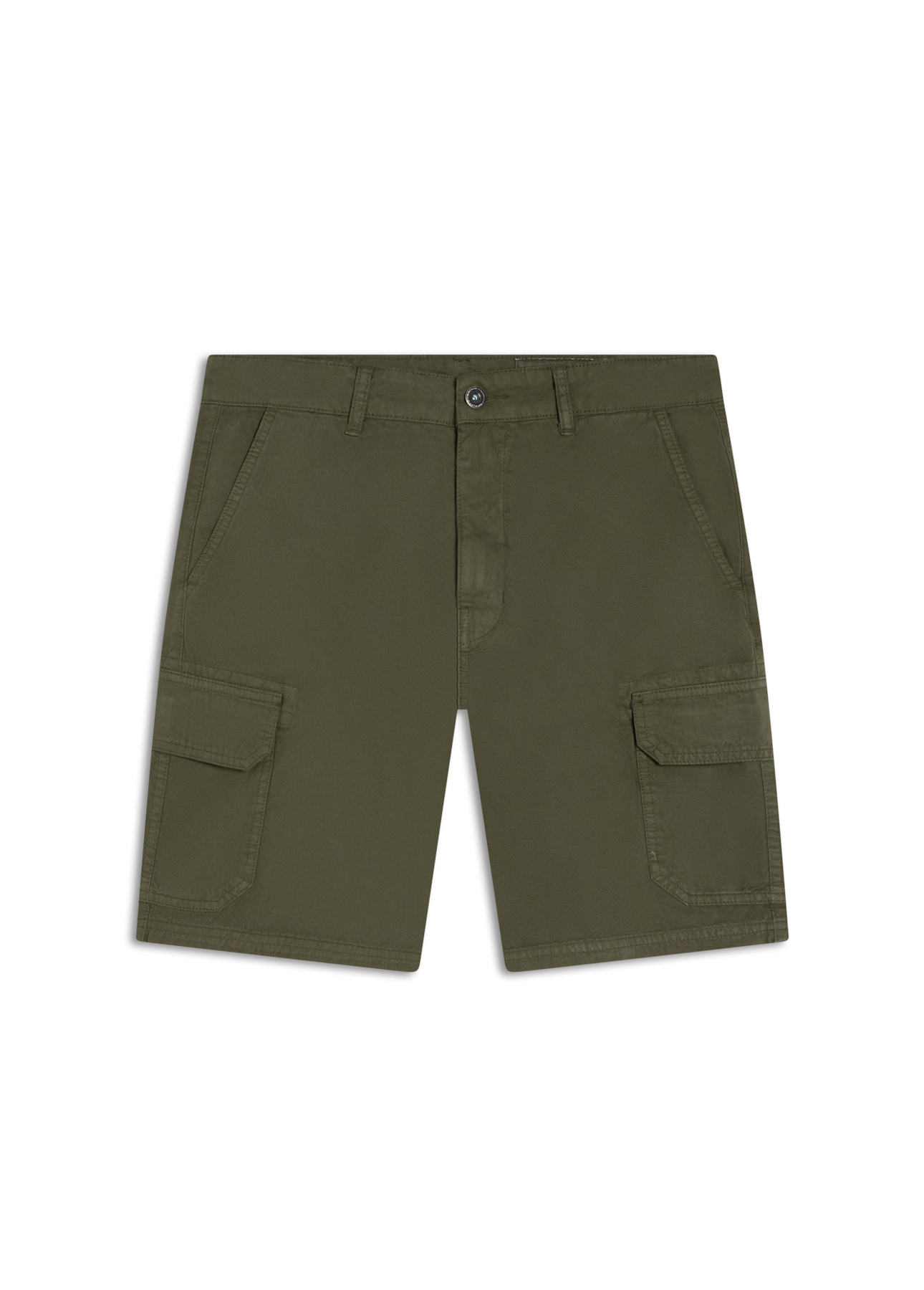 Bermuda Colo Long Cargo Verde Escuro