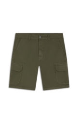 Bermuda Colo Long Cargo Verde Escuro