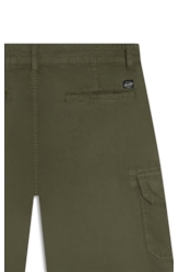Bermuda Colo Long Cargo Verde Escuro
