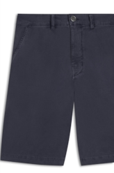 Bermuda Color Canvas Básica Dark Navy