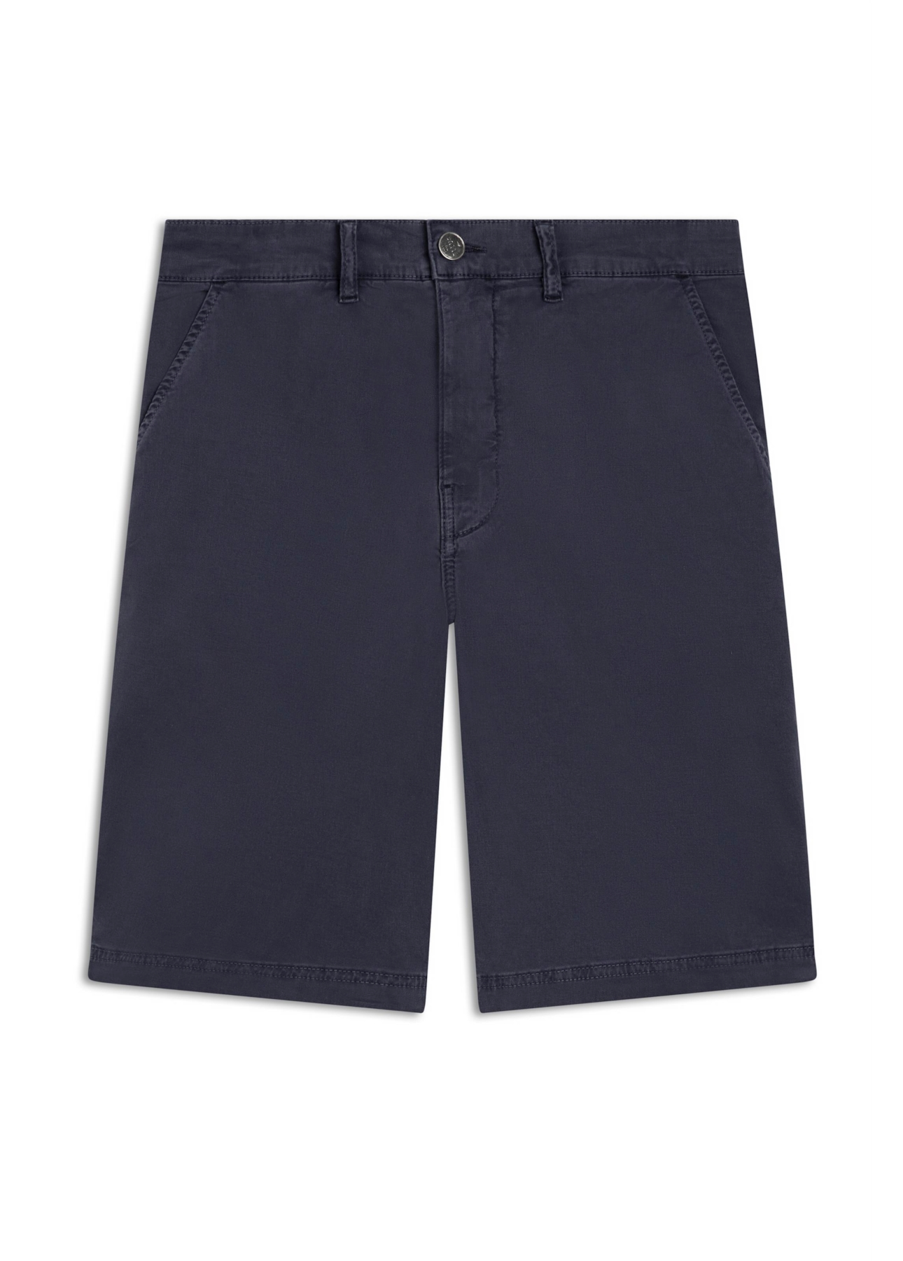 Bermuda Color Canvas Básica Dark Navy