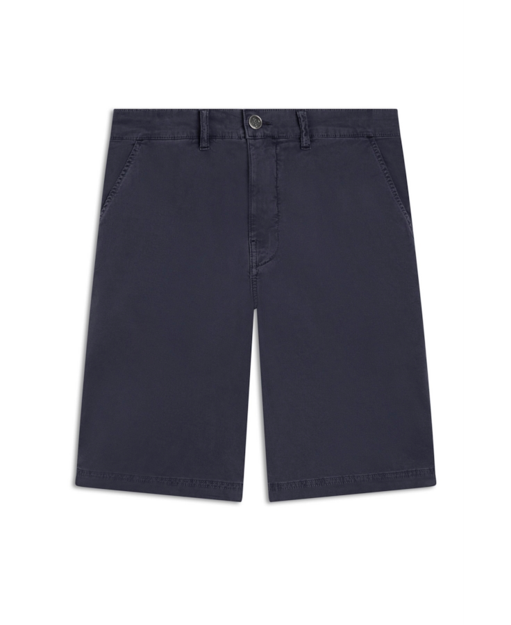 Bermuda Color Canvas Básica Dark Navy