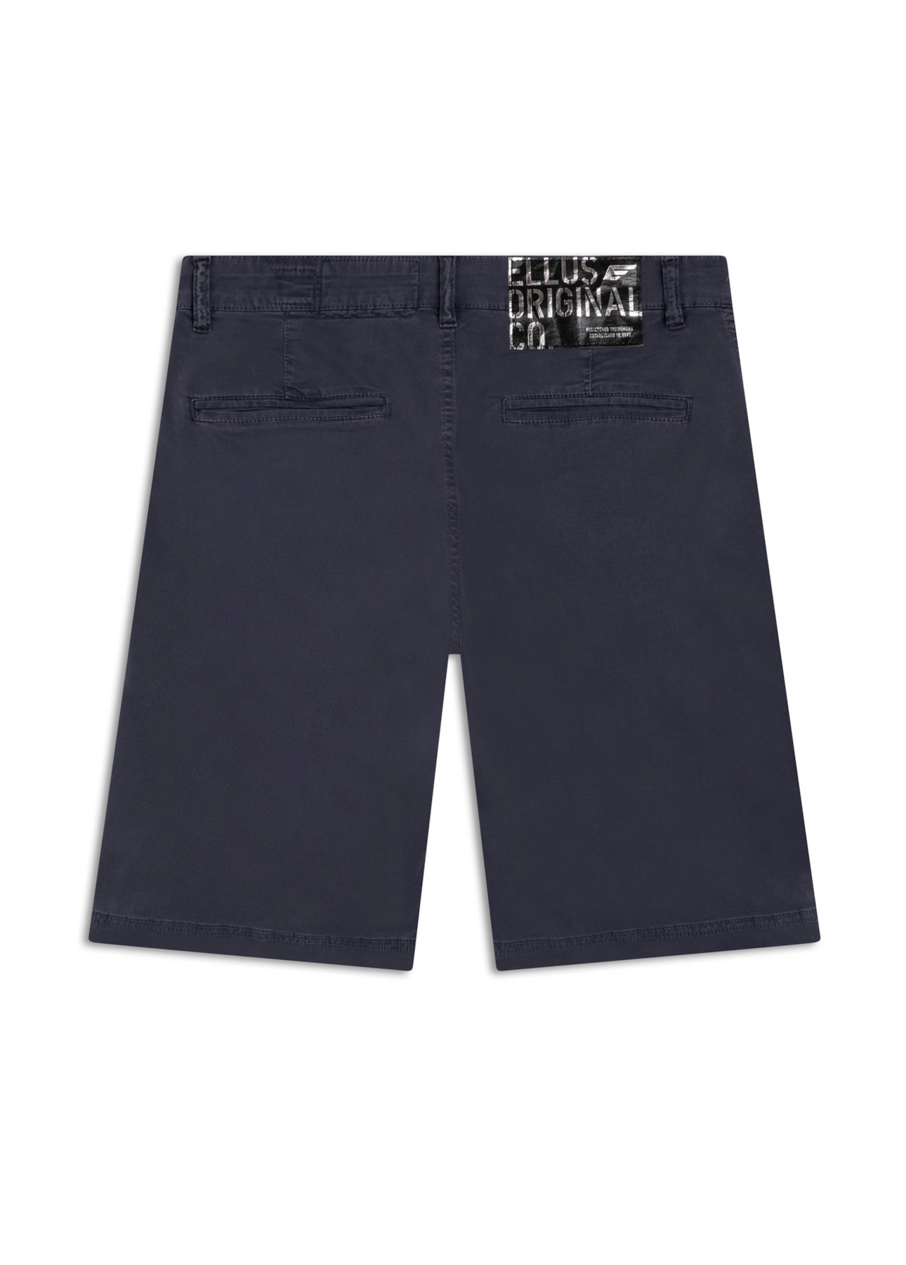 Bermuda Color Canvas Básica Dark Navy