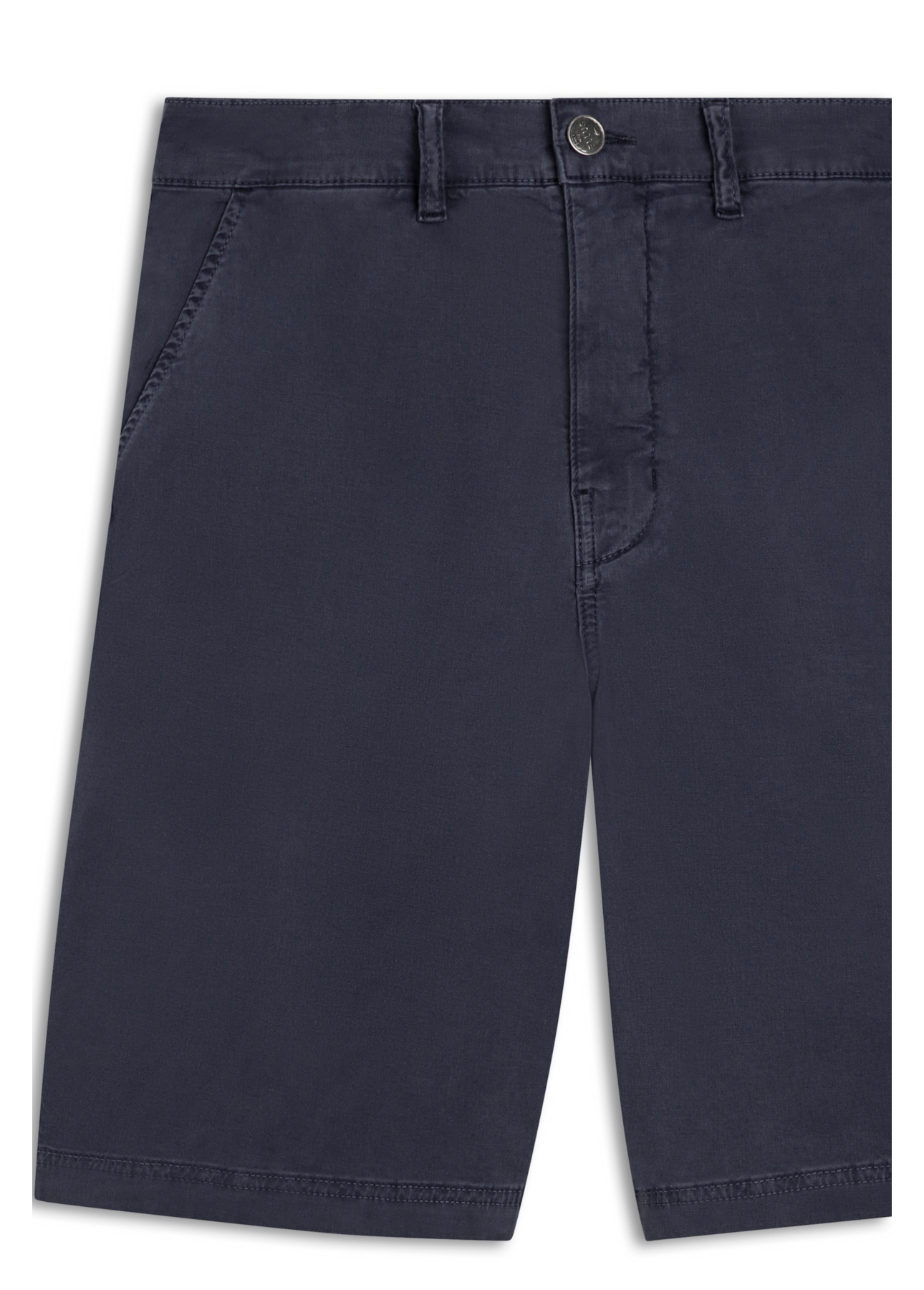Bermuda Color Canvas Básica Dark Navy