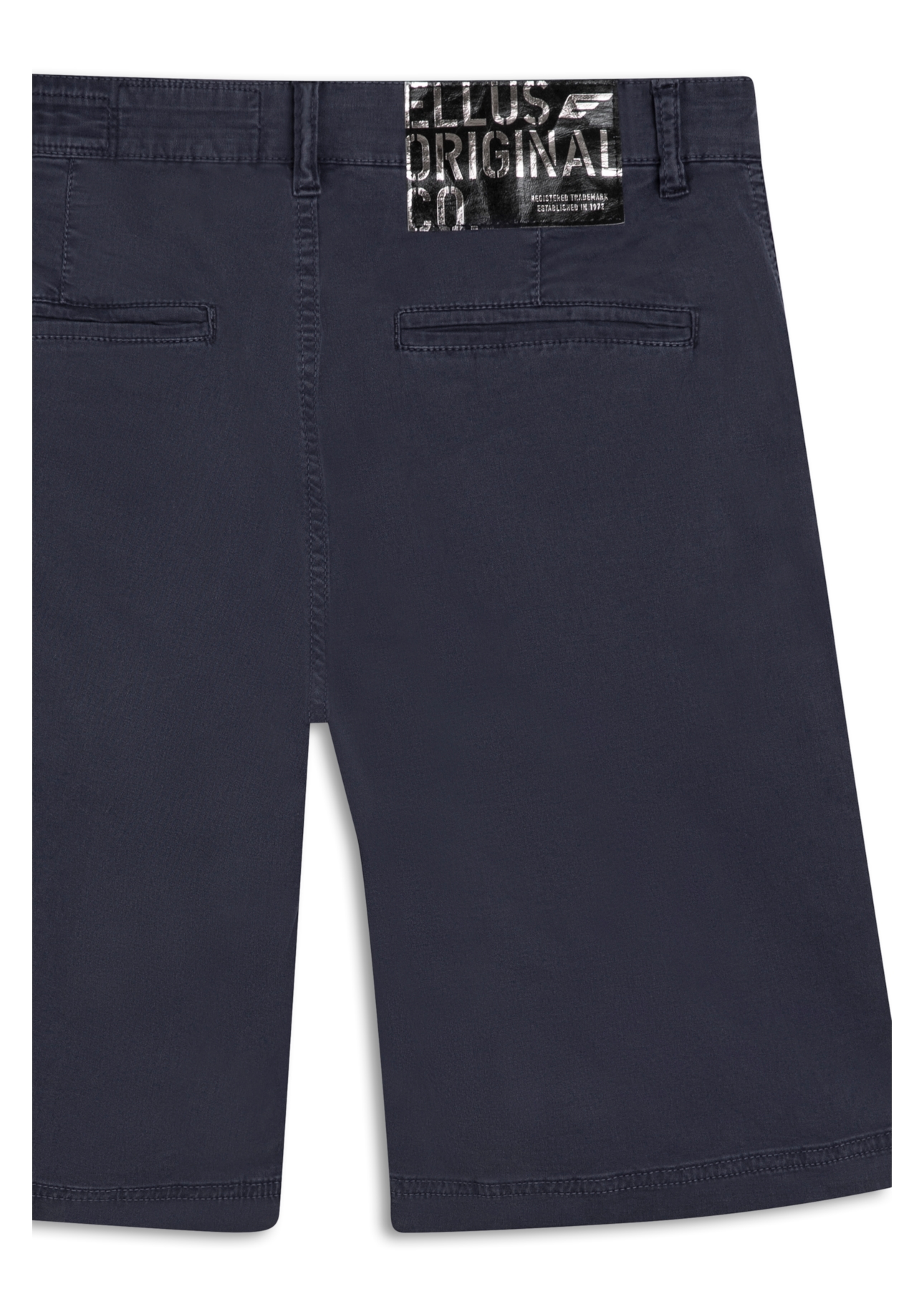 Bermuda Color Canvas Básica Dark Navy