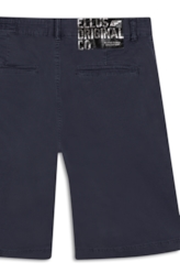 Bermuda Color Canvas Básica Dark Navy