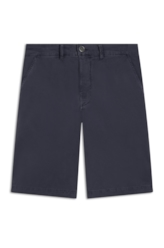 Bermuda Color Canvas Básica Dark Navy