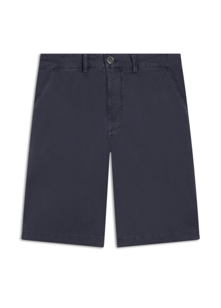 Bermuda Color Canvas Básica Dark Navy
