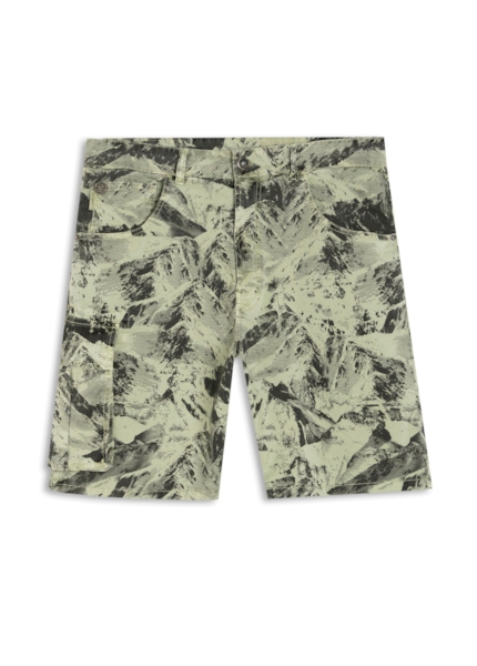 Bermuda Color Canvas Mountains Hawaii Verde Seco