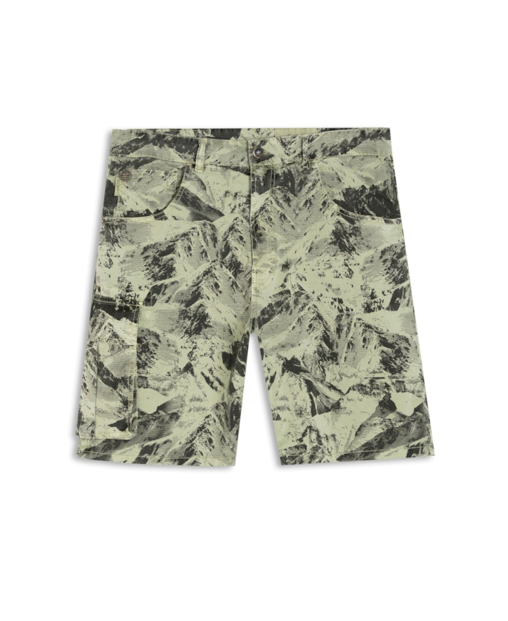 Bermuda Color Canvas Mountains Hawaii Verde Seco