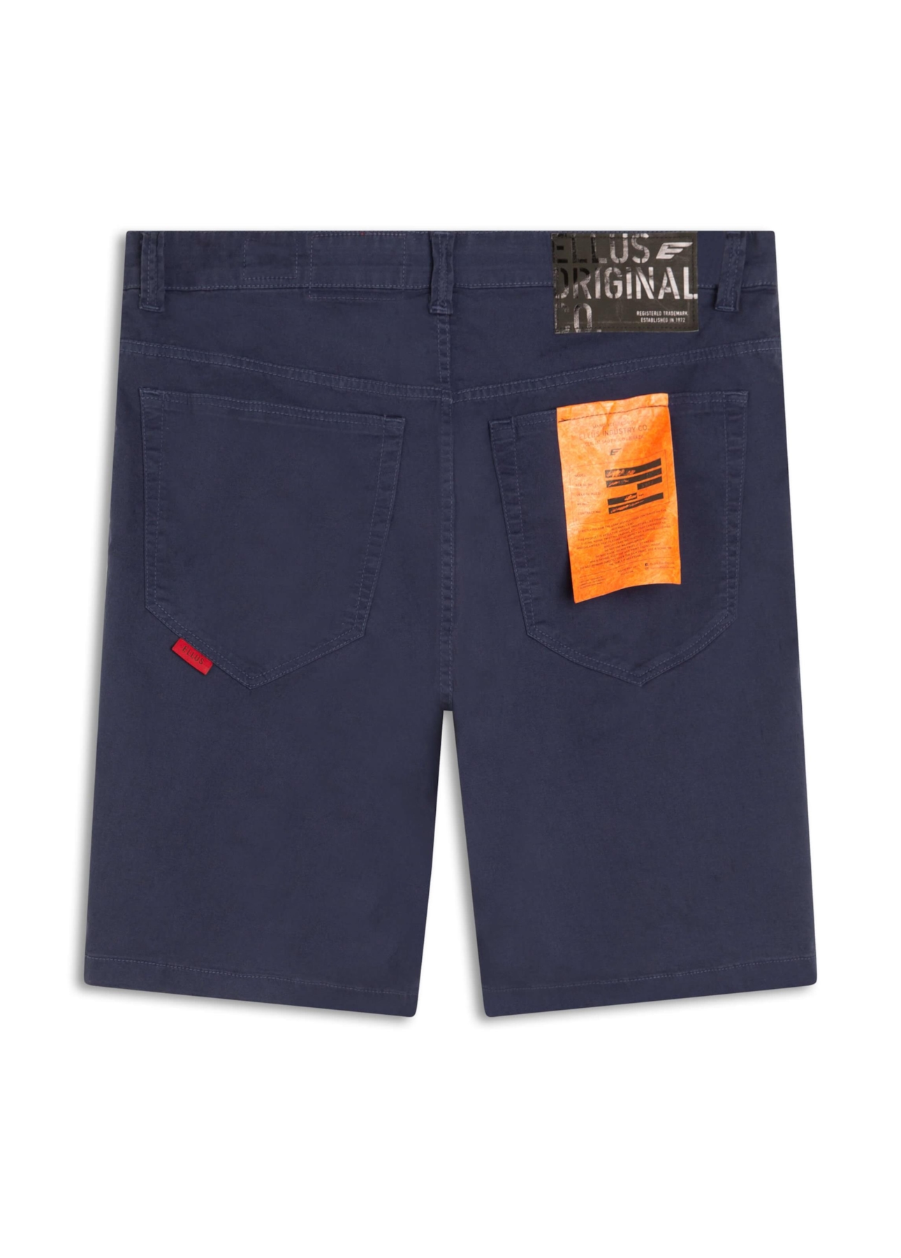 Bermuda Color Canvas Rock Dark Navy