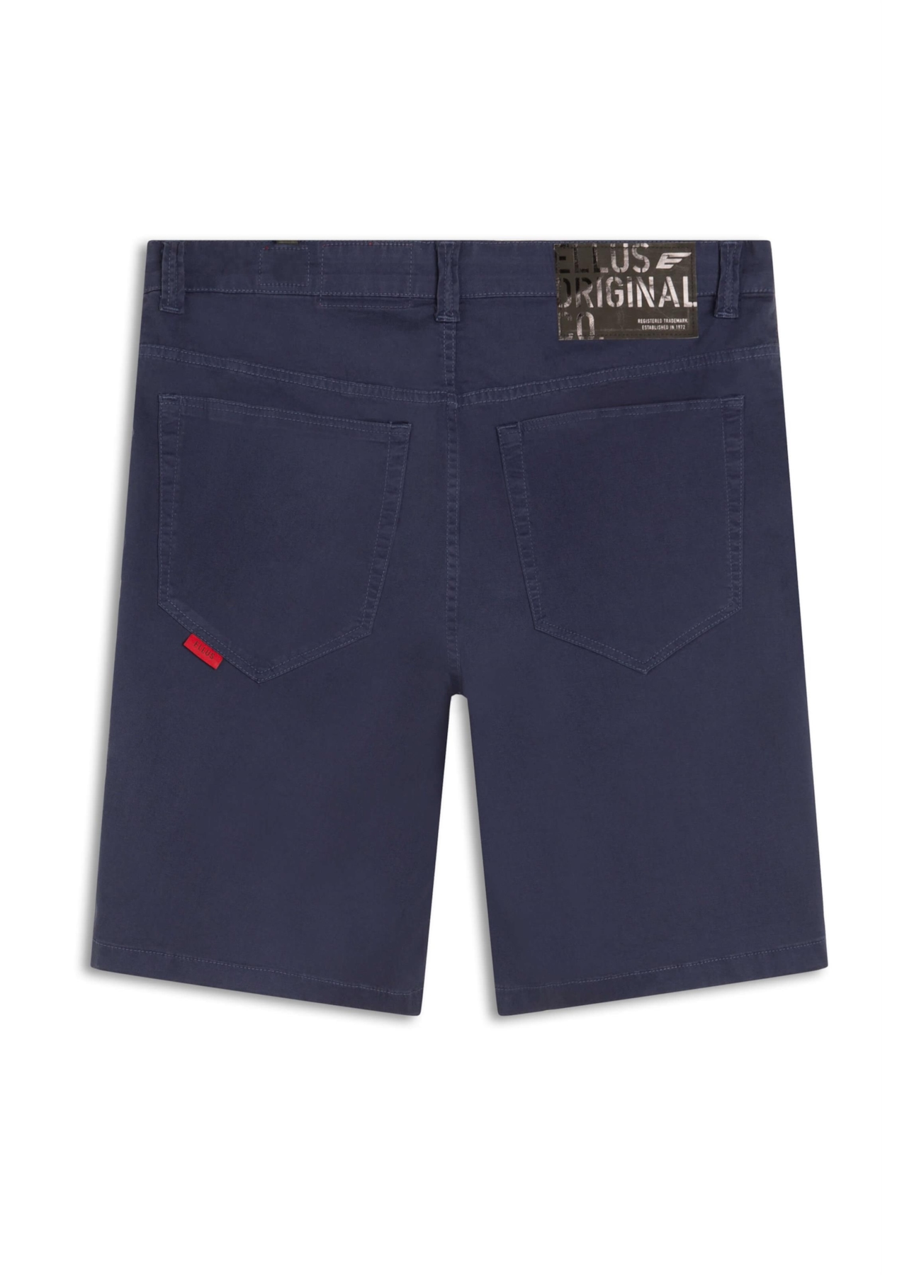 Bermuda Color Canvas Rock Dark Navy
