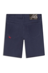 Bermuda Color Canvas Rock Dark Navy