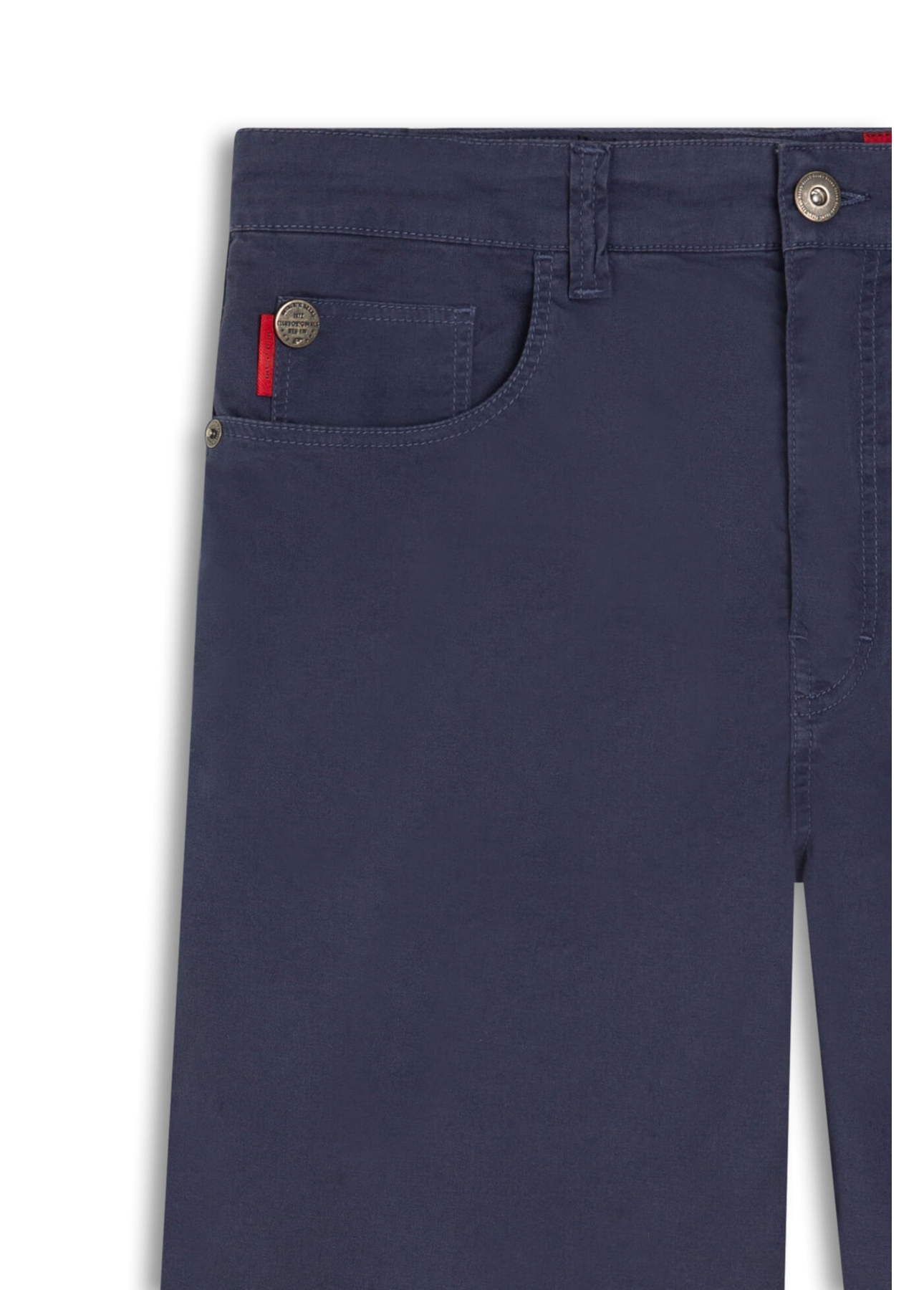 Bermuda Color Canvas Rock Dark Navy